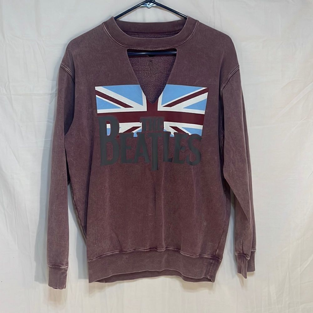 The Beatles crewneck sweater- women medium‎